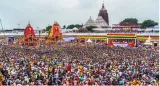 Devotees throng puri as rath yatra begins  600 hospitalised due to ‘extreme’ heat