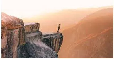 Venturing - Undertake a risky or daring journey or course of action.