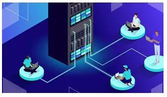 Host - The act of providing space, services, or resources for an event, activity, or digital presence. (मेजबानी करना)