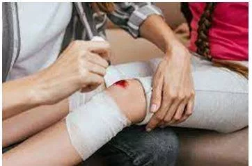 Wounded - Causing physical injury.