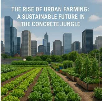 Title  the rise of urban farming  a sustainable future in the concrete jungle