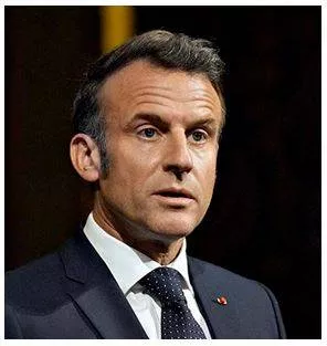 Macron calls for the u k  and europe to de risk ties with america and china