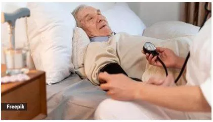 Answered  why blood pressure falls when a person stands up