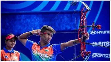 Archery  rishabh yadav is getting ready for the world