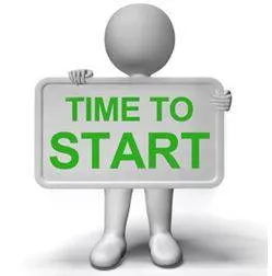 Commenced - To begin or start something. (शुरू किया)