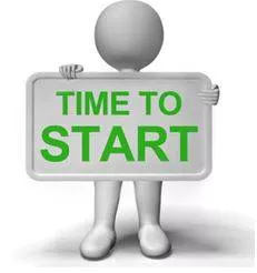 Commences - To begin or start something.
