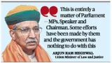 Motion to remove judge not related to govt   says minister