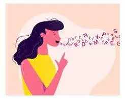 Articulating - Pronounce (something) clearly and distinctly.