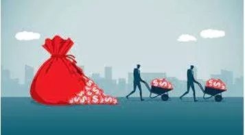 Disproportionate - To an extent that is too large or too small in comparison with something else.