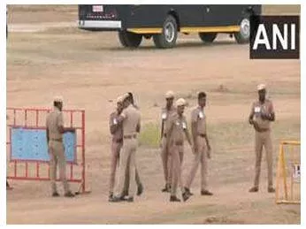 Tamil nadu  preparations underway ahead of pm modi's visit to attend chola emperor's birth anniversary
