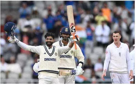 Ind vs eng 4th test  'a test hundred is a test hundred'   shubman gill defends jadeja washington's refusal to shake hands early