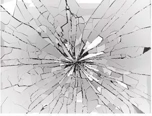 Shattered - Broken into many small pieces, or deeply upset and emotionally devastated. (टूटे हुए)