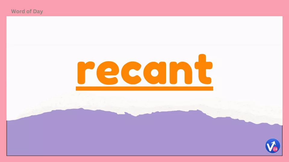 Recant