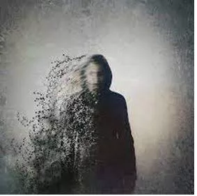 Faded - Gradually grow faint and disappear.