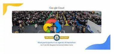 Google cloud sets guinness world records title for 'largest ai agent training event'