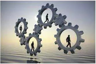 Coordinated - The process of organizing people or groups so that they work together properly and well (समन्वय) 