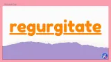 Regurgitate