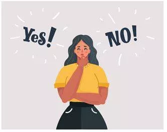 Hesitate - To pause before you do or say something, often because you are uncertain or nervous about it. (संकोच करना)