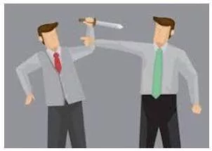 Retaliation - Make an attack in return for a similar attack. (प्रतिकार करना)