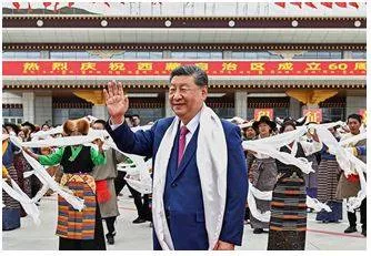 China’s xi jinping pushes development and ethnic unity in a rare visit to tibet