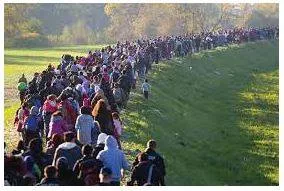 Migration - Movement from one part of something to another. (प्रवास)