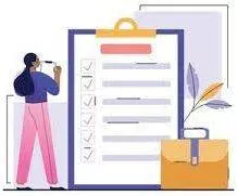 Evaluation - The process of judging or calculating the quality, importance, amount, or value of something. (मूल्यांकन करना) 