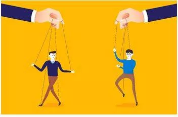 Manipulation - To control something or someone to your advantage, often unfairly or dishonestly. (चालाकी) 