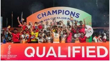 India hockey men's team wins asia cup 2025  goal is to recreate history by winning world cup after 50 years  