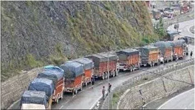 Jammu srinagar national highway reopens after nearly a fortnight