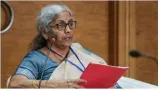 We should keep ai ‘under our reins’ for the common good  sitharaman