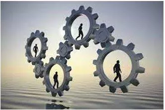 Coordination - The process of organizing people or groups so that they work together properly and well (समन्वय)