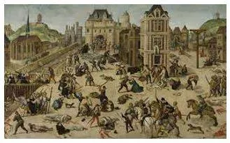 Massacred - An indiscriminate and brutal slaughter of many people. (हत्याकांड)