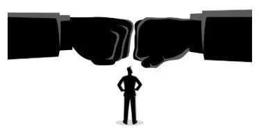 Clashes - Meet and come into violent conflict. (टकराना)