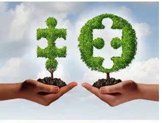 Affiliated - Connected with or controlled by a group or organization. (संबद्ध)