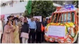 Kataria flags off elderly care ambulances  felicitates donor families  nikshay mitras