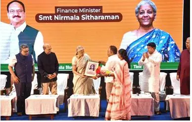 Date for slashed gst rates influenced by bengal  sitharaman