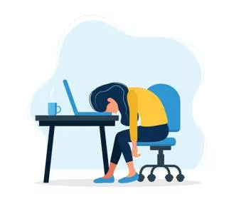 Exhaustive - Extremely tired.