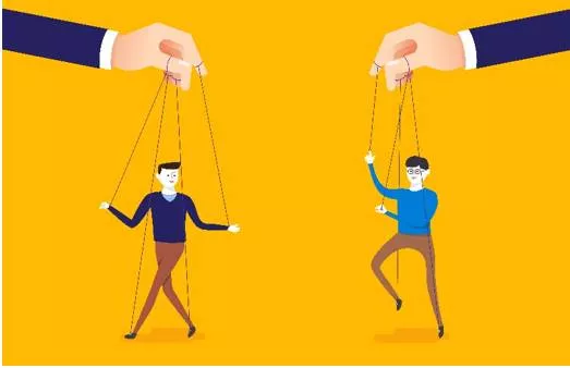 Manipulative - To control something or someone to your advantage, often unfairly or dishonestly.