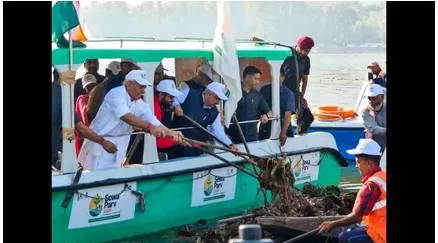 Dal lake cleaner due to conservation efforts  j&k lg
