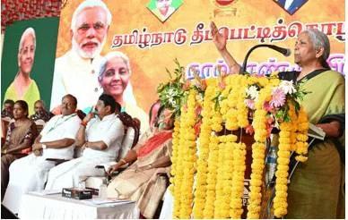 Sitharaman credits women labourers for growth of t n  matchbox industry