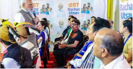 Arunachal  pm modi calls on traders  merchants to ‘buy swadeshi  sell swadeshi’