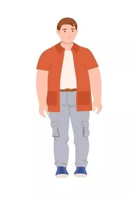 Corpulent - Excessively fat; obese.