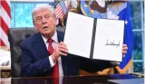 Trump signs deal paving way for allies to take control of tiktok in the u s 