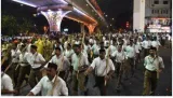 Rss holds three simultaneous marches in nagpur as part of centenary celebrations