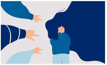 Culpable - Deserving blame; guilty of a fault or wrongdoing. (दोषी / अपराधी)