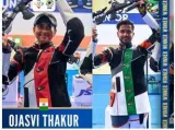 Clean sweep for india in women's junior air rifle  himanshu also clinches gold