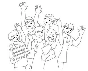 Coterie - A small, exclusive group of people with shared interests or tastes. (छोटा और विशिष्ट समूह जिनकी रुचियां समान हों)