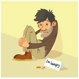 Mendicant - A person who lives by begging; depending on others for a living.
