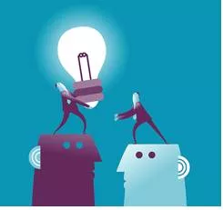 Impart - To make (information) known; to communicate or convey something. (प्रदान करना / बताना)