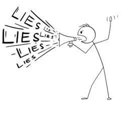 Belie - Fail to give a true impression of something; to disguise or contradict.